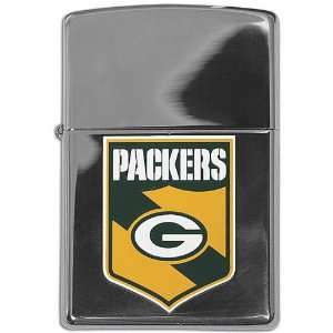    Packers Zippo Official NFL Chrome Lighter: Sports & Outdoors