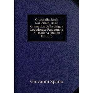   AllItaliana (Italian Edition): Giovanni Spano:  Books