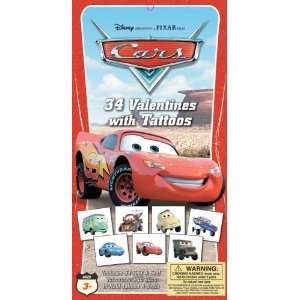   Disney Pixar Cars Valentines Day 34 Cards 35 Tattoos
