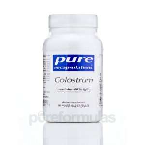  Pure Encapsulations Colostrum 40% IgG 90 Vegetable 