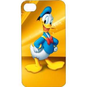 Black Silicone Rubber Case Custom Designed Donald Duck iPhone Case for 