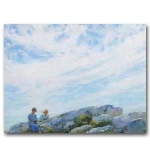  Waltzing Clouds   5 x 7 Museum Quality Greeting Card 