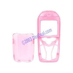  Clear PInk Faceplate w/ Battery Cover for Siemens M56 M55 
