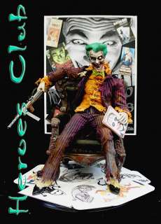 Psycho Joker 12 figure 1/6 Custom Biohazard Zombie Arkham City Batman 