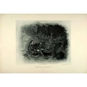  1887 Photogravure John Lester Wallack Actor Benedick Much 
