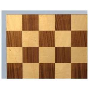    WW Chess 14 inch Walnut and Maple Basic Board Toys & Games