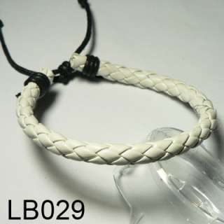 New Charm Wholesale Lots Wristband Genuine Hemp Leather Bracelet LB001 