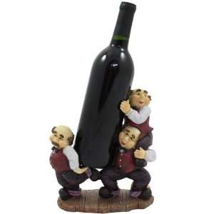   Holder   French Waiter Trio Holding Up Wine Bottle: Home & Kitchen
