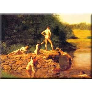   Hole 30x21 Streched Canvas Art by Eakins, Thomas