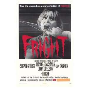 Fright Movie Poster (11 x 17 Inches   28cm x 44cm) (1972) Style B 