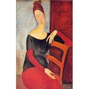 Fine Oil Painting,Amadeo Modigliani MD02 16x20 Home 