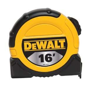 DEWALT DWHT33372L 1 1/8 Inch x 16 Foot Short Tape, 10 Foot Stand Out