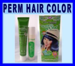 Hair COLOR Permanent Hair Cream Dye Korean INDIGO BLUE  
