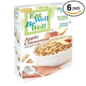 Eat Well Be Well Apple Cinnamon Cereal Crunch, 10 Ounces (Pack of 6 
