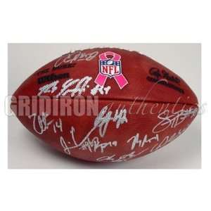   Autographed Football   2010 Team Breast Cancer: Sports & Outdoors