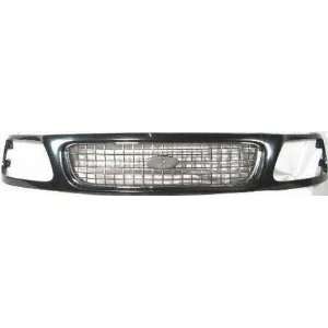  97 98 FORD EXPEDITION GRILLE SUV, XLT Model, Gray (1997 97 1998 98 