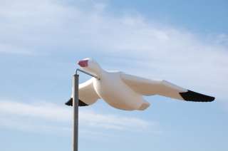 Snow Goose Feather Flyer Decoys (6 pk.)   Sillosocks  