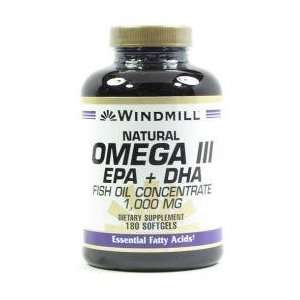  Omega 3 Softgel 1000mg Wmill Size 180 Health & Personal 