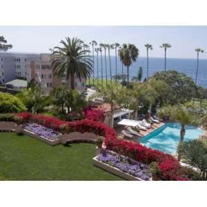 View from the Hotel La Valenica Overlooking La Jolla, Near San Diego 