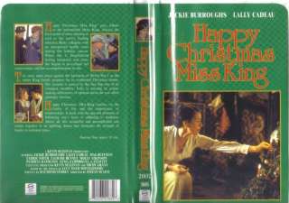 VHS: HAPPY CHRISTMAS MISS KING..JACKIE BURROUGHS#  