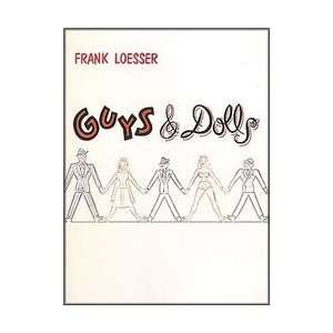  Hal Leonard Guys & Dolls Vocal Score Songbook Musical 