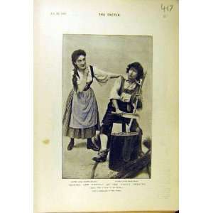    1895 Hansel Gretel Gaiety Theatre Douste Elba Scene