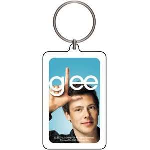 Glee   Finn   2 Lucite Key Chain
