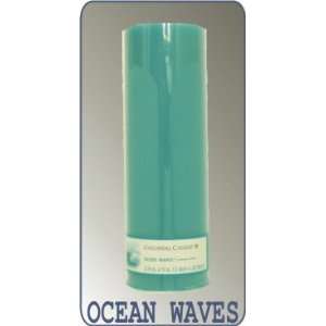  3 X 6 Colonial Candle Ocean Waves Pillar