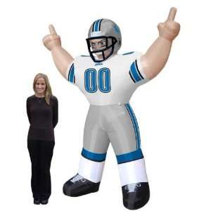 Detroit Lions NFL Air Blown Inflatable Tiny Lawn Figure/Football 