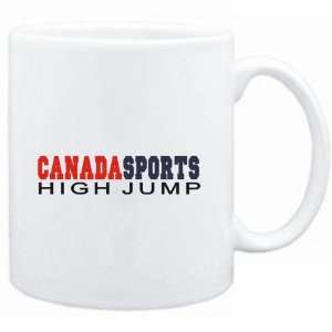    Mug White  Canada Sports High Jump  Sports
