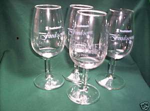 EXPO Wine Glasses Scotiabank ADVER. GOURMET FOOD LOT  