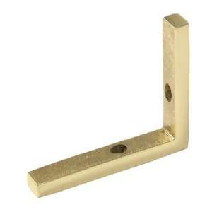   Brass Risers for Stair Carpet Rod Mounting Bracket 3