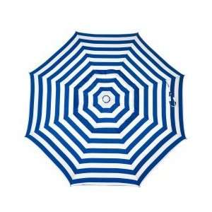 6ft Deluxe Cabana Striped Beach Umbrella with Tilt & Vent:  