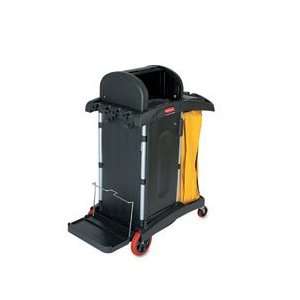  Janitor Cart with Locking Cabinet Doors: Home & Kitchen