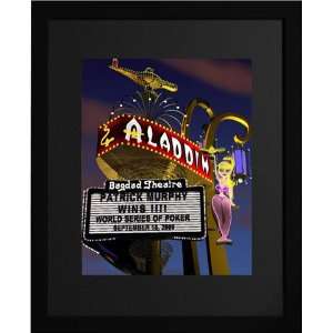  Aladdin Hotel Custom Framed Print