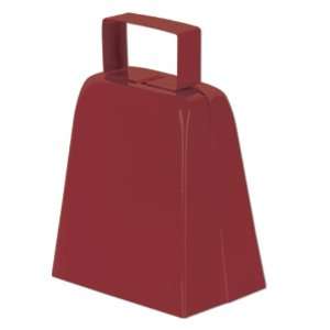  Lets Party By Beistle Company Cowbell   Maroon: Everything 
