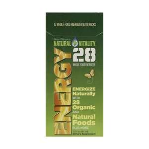 Energy 28 15 Pkts by Natural Vitality Grocery & Gourmet Food