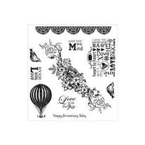  Stampers Anonymous Darcies Cling Rubber Stamps love Is In 