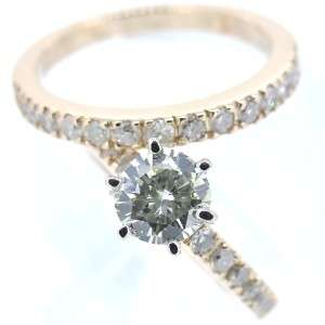   Diamond Engagement Ring & Band NOVO STYLE 14k Yellow Gold H VS1  