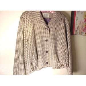    Pendelton Wool Waist Length Jacket/womans 