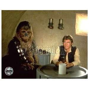  Star Wars ANH Chewbacca and Han Solo Cantina Print: Toys 