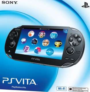   PlayStation Vita Black Handheld System (Wi Fi) 400022382182  