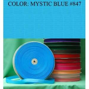   GROSGRAIN RIBBON Mystic Blue #847 5/8~USA Arts, Crafts & Sewing