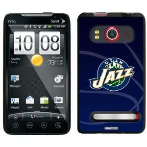  Utah Jazz   Logo Full design on HTC Evo 4G Case Cell 