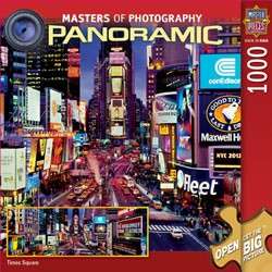 MASTERPIECES PANORAMIC 1000 JIGSAW PUZZLE TIMES SQUARE  