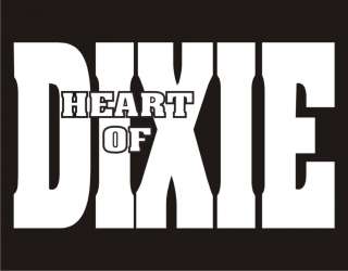 HEART OF DIXIE Funny T Shirt Alabama State NickName Tee  