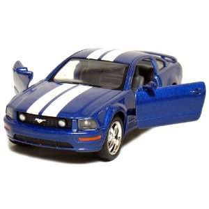   Pull Back n Go Action (Blue with White Racing Stripes). Toys & Games
