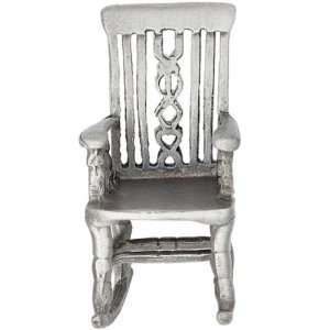  Black Nickel Metal Pendant 1/pkg rocking Chair: Arts, Crafts & Sewing
