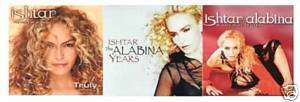 new ISHTAR ALABINA CDs LOT ~ Arabic/Arabian pop music  