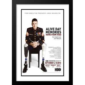 Alive Day: Home from Iraq 20x26 Framed and Double Matted 